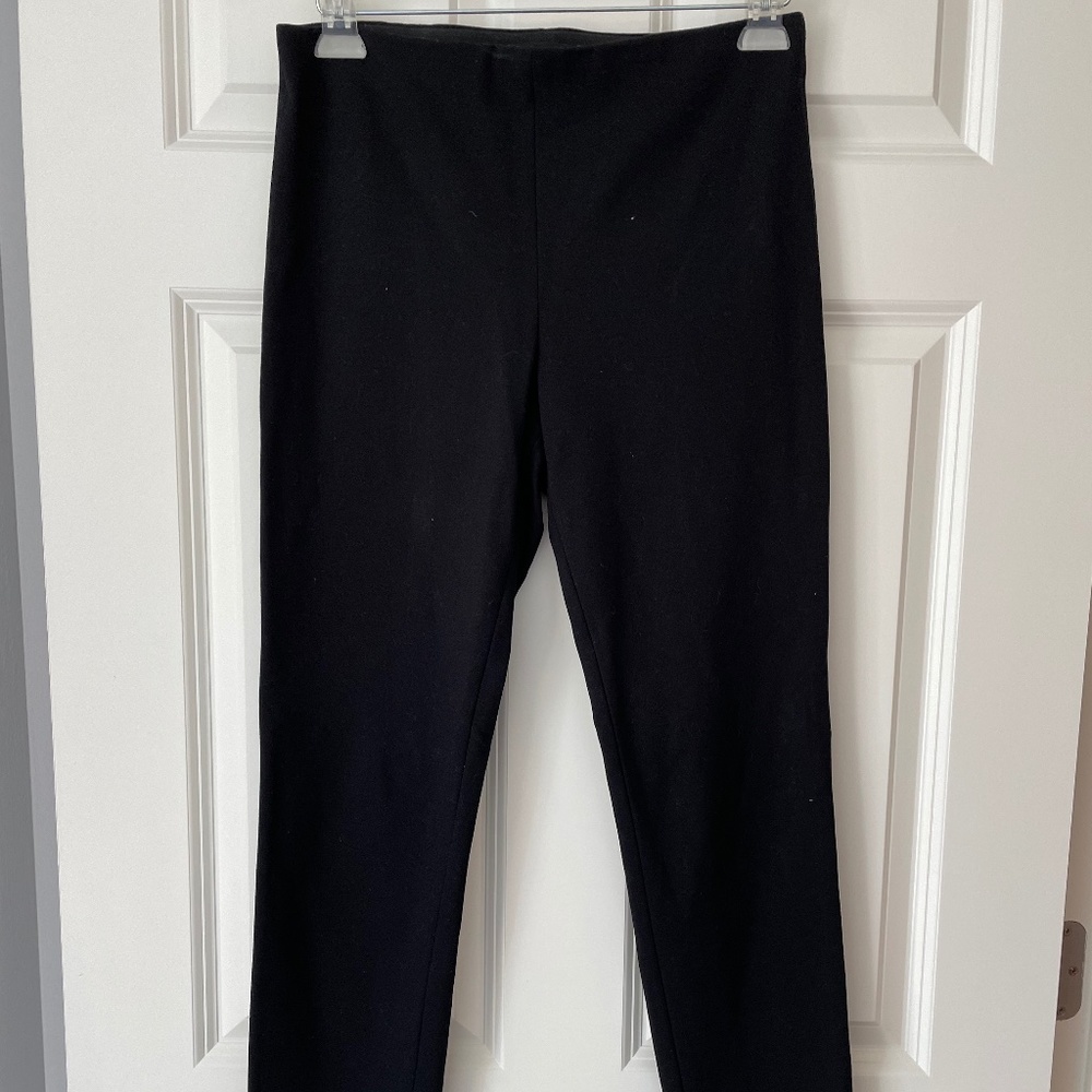 Theory Black Pants, Size M, Excellent Condition